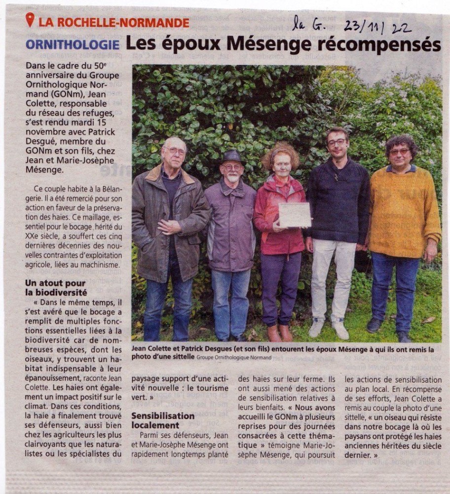 La Gazette de la Manche 2022_11_22