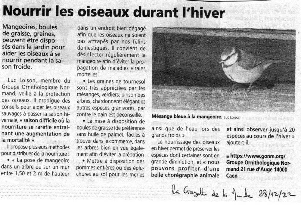 Nourriture_oiseaux_GDLM_2022_12_28.jpg (286.02 Kio) Vu 2640 fois La Gazette de la Manche 2022_12_28