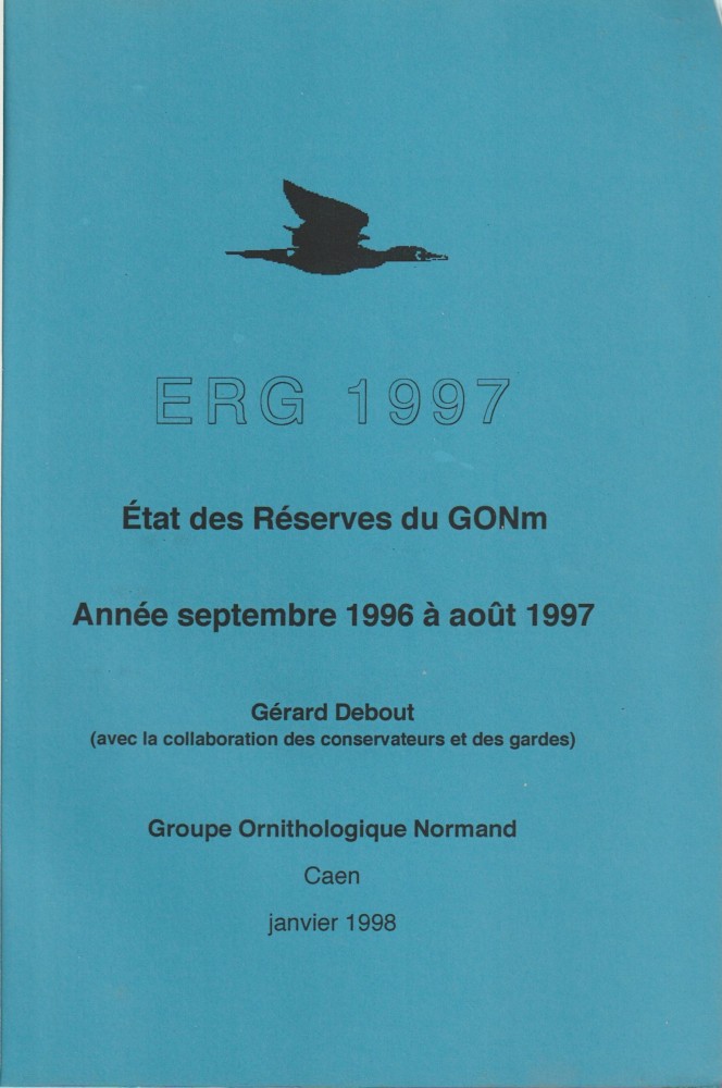Etat des réserves du GONm, janvier 1998