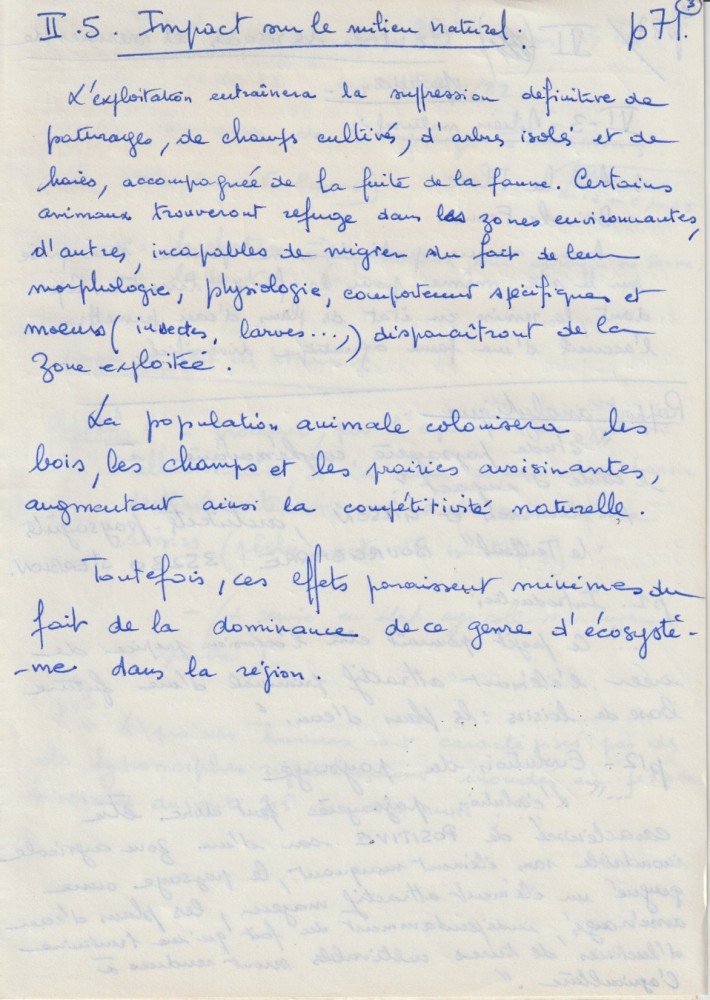 1982-notes dossier 03.jpeg (343.6 Kio) Vu 13736 fois notes page 3, au paradis de la dominance de "ce genre d'écosystème" dans la région...