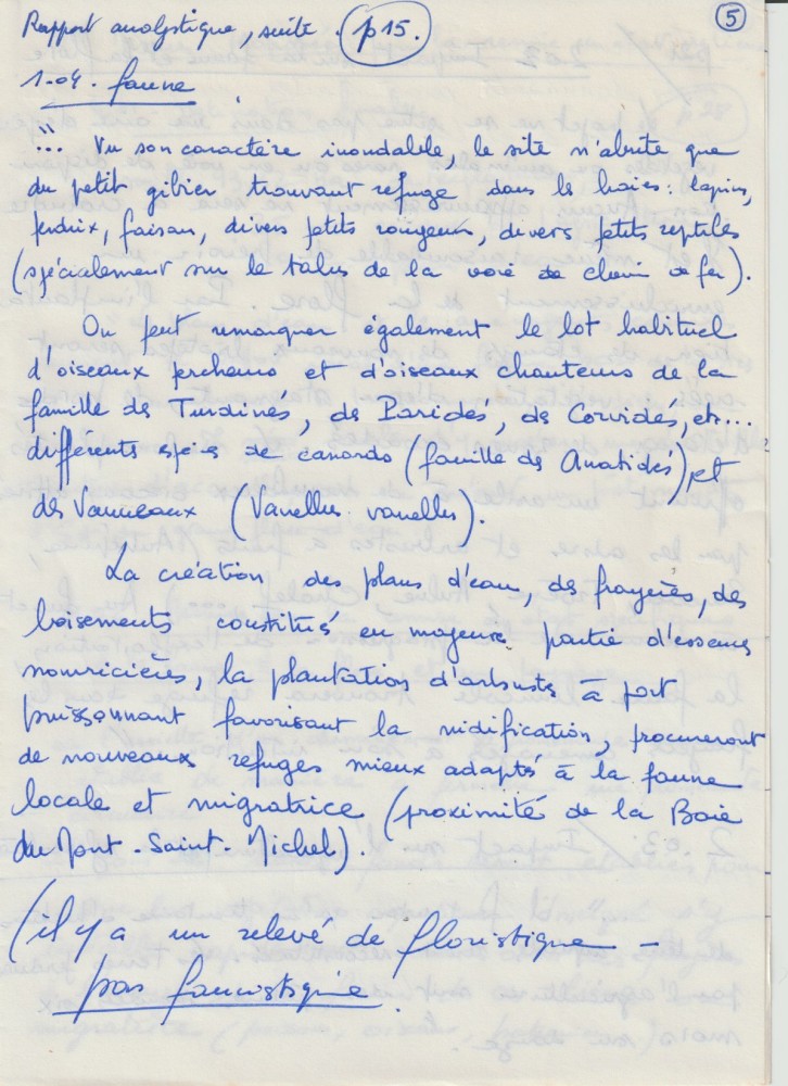 1982-notes dossier 05.jpeg (404.97 Kio) Vu 13736 fois notes page 5; "oiseaux percheurs, oiseaux chanteurs", La Fontaine, sors de ce corps...
