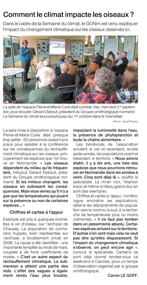 Ouest-France Granville 20230928