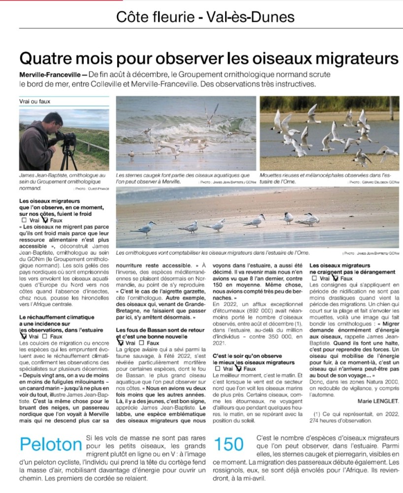 Ouest-France Caen Vire 20231001