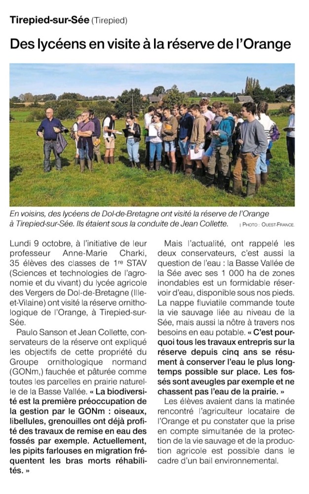 Screenshot_20231025-191725_Ouest-France - Le journal.jpg (507.42 Kio) Vu 4962 fois Ouest-France 18 octobre 2023; Paulo Sanson, deuxième à partir de la gauche